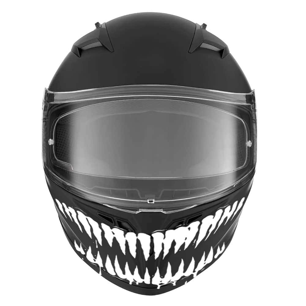 Stickers helmet moto - Smile - M-Stickers