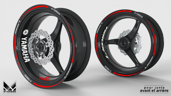 Calcomanías para llantas Yamaha Tracer 7