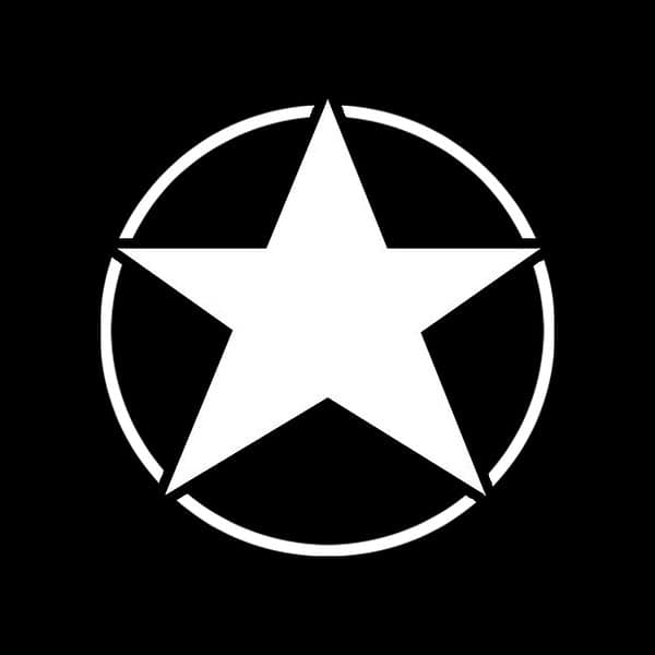 Stickers casque moto - Star - Afbeelding 2