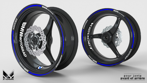 BMW K 1200 GT rim stickers