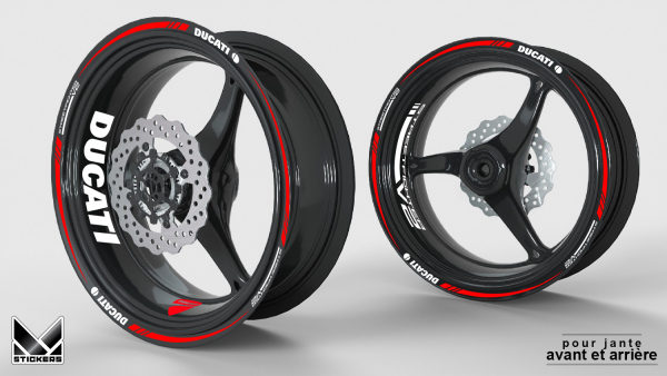 Ducati StreetFighter V2 Felgensticker