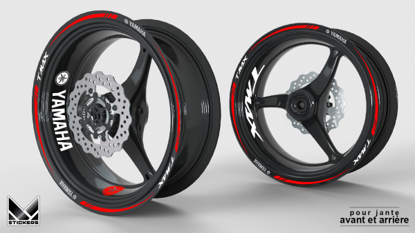 Decal per cerchi Yamaha T-Max