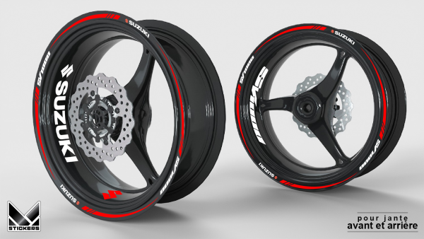 Stickers velg Suzuki SV 1000