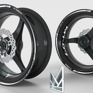 Stickers jantes Yamaha MT 07 – Rétro réfléchissant