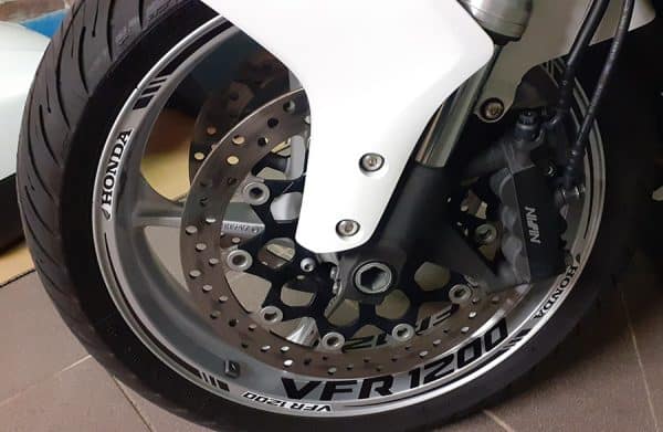 Stickers jante Honda VFR 1200 - immagine 3