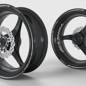 Stickers jantes Yamaha Tracer 9 GT – Gris (Déstockage)