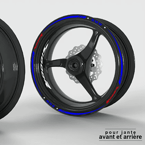 Decal per cerchi BMW S1000R – Blu/Rosso (Sconto)