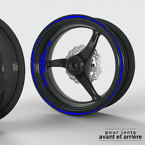 Velgenstriping Honda CBR 500 R 500 R – Blauw (Uitverkoop)