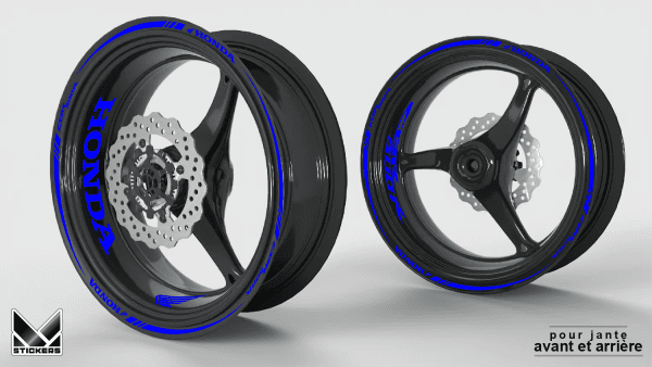 Honda CBR500R 500R Rim Decal - Blue (Closeout)