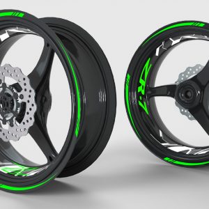 Decalcomanie cerchi Kawasaki ZR-7 – Verde (Liquidazione)