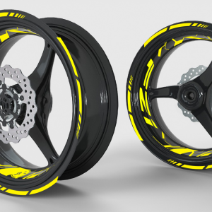 Decalcomanie cerchi Yamaha FZ1 – Giallo Fluorescente (Liquidazione)
