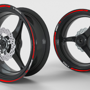 Liseret de jante Yamaha R1 – Rouge (Déstockage)