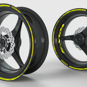 Stickers jante Suzuki GSX-S 1000 – Jaune fluo – Déstockage