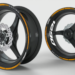 Stickers jante KTM 1290 Orange et Blanc – Déstockage
