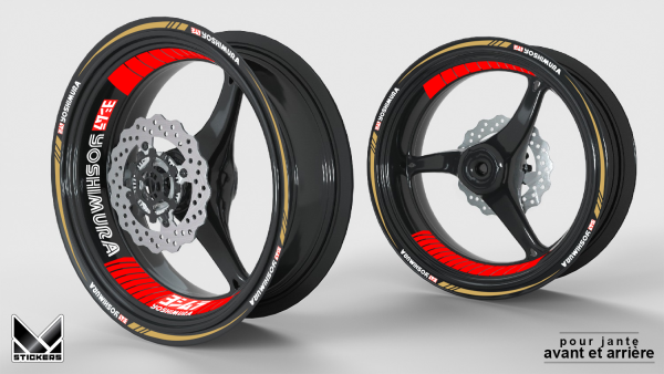 Decal per cerchi Yoshimura - SCONTO