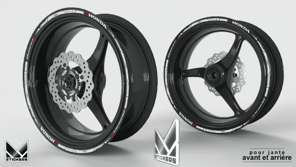 Honda Hornet Wheel Rim Strip - Retro Reflective (Closeout)