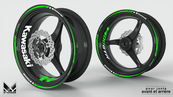 Kawasaki GTR 1400 rim stickers