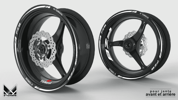Yamaha FZ8 rim stickers (closeout)